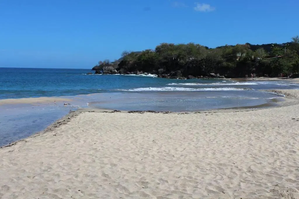 Grande Villa Surplombant La Plage Avec Piscine デエエ 0*,  グアドループ